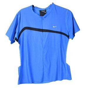 Vintage Nike Dri-Fit Short Sleeve Cycling Jersey Size: XL (16-18)
